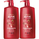 L'Oreal Paris Elvive Color Vibrancy, champú, protege el color y aporta brillo.