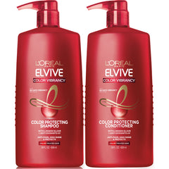 L'Oreal Paris Elvive Color Vibrancy, champú, protege el color y aporta brillo.