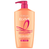 L'Oreal Paris Elvive Dream Lengths: botella de acondicionador desenredante para cabello largo.