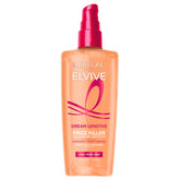 L'Oreal Paris Elvive Dream Lengths Frizz Killer Serum bottle reduces frizz and flyaways.