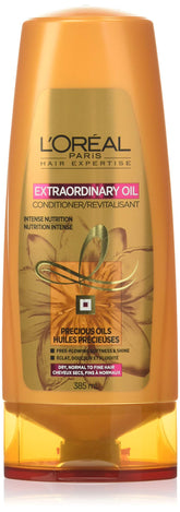 L’Oréal Paris Elvive Extraordinary Oil, botella, proporciona hidratación diaria para cabello suave
