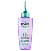 L’Oréal Paris Elvive Hyaluron Pure Serum: aplicación suave para purificar el cuero cabelludo y refrescar.