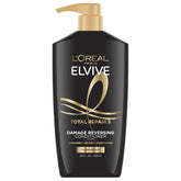 L'Oréal Paris Elvive Total Repair 5, botella, reparación de fibras y brillo.