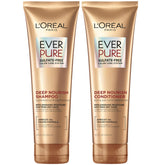 L’Oréal Paris EverPure champú sin sulfatos para cabello seco con aceite de albaricoque.