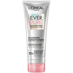 L'Oreal Paris EverPure Glossing Champú, brillo duradero para cabello teñido.