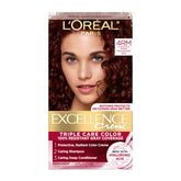 L’Oréal Paris Excellence Crème triple care packaging showing gray coverage capability