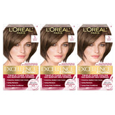 L'Oreal Paris Excellence Crème protective color cream for long-lasting gray coverage.