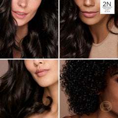 L’Oréal Paris Caring Gentle Shampoo included for delicate cleansing after coloring.