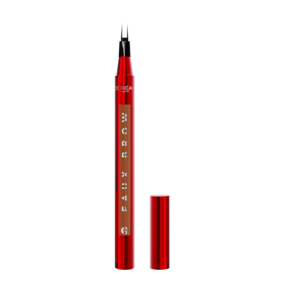 L'Oreal Paris Faux Brow double-brush tip creates natural, hair-like brow definition.