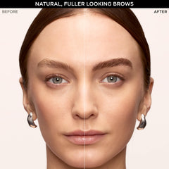 L'Oreal Paris Faux Brow pen applying hair-like strokes on the brow