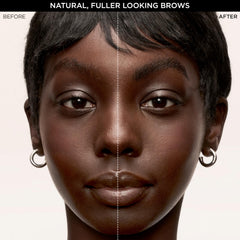 L'Oreal Paris Faux Brow soft-black swatch for natural color match.