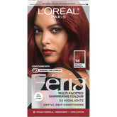 L'Oreal Paris Feria bottle shows multi-faceted shimmering color.
