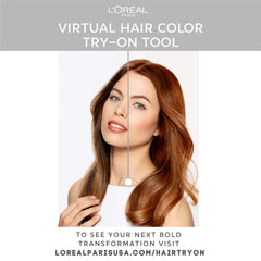 L'Oreal Paris Feria color kit packaging opened for easy setup
