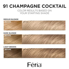 L'Oreal Paris Feria color-mix bowl enables precise shade blending.