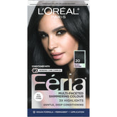 L’Oréal Paris Feria box with multi-faceted color swatches for bold shade ideas