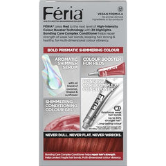 L'Oreal Paris Feria R68 Ruby Rush gloves ready for safe dye application