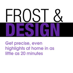 L'Oreal Paris Frost and Design toning rinse finishes with shine and brass-free tone.