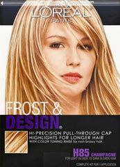 L'Oreal Paris Frost and Design two hook options kit lets you tailor bold or subtle highlights.