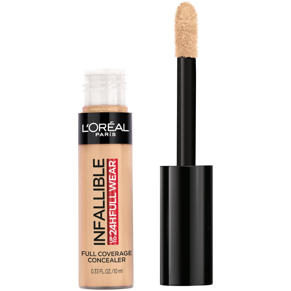 L’Oréal Paris Full Wear Concealer con aplicador extragrande para cobertura rápida y precisa