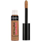 Concealer de L’Oréal Paris Full Wear con aplicador extragrande para cobertura rápida.
