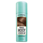 L'Oreal Paris Magic Root Cover Up spray conceals gray roots quickly for seamless touch-ups.