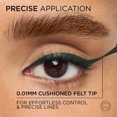 Delineador Haute Precision de L'Oréal Paris con aplicación suave.