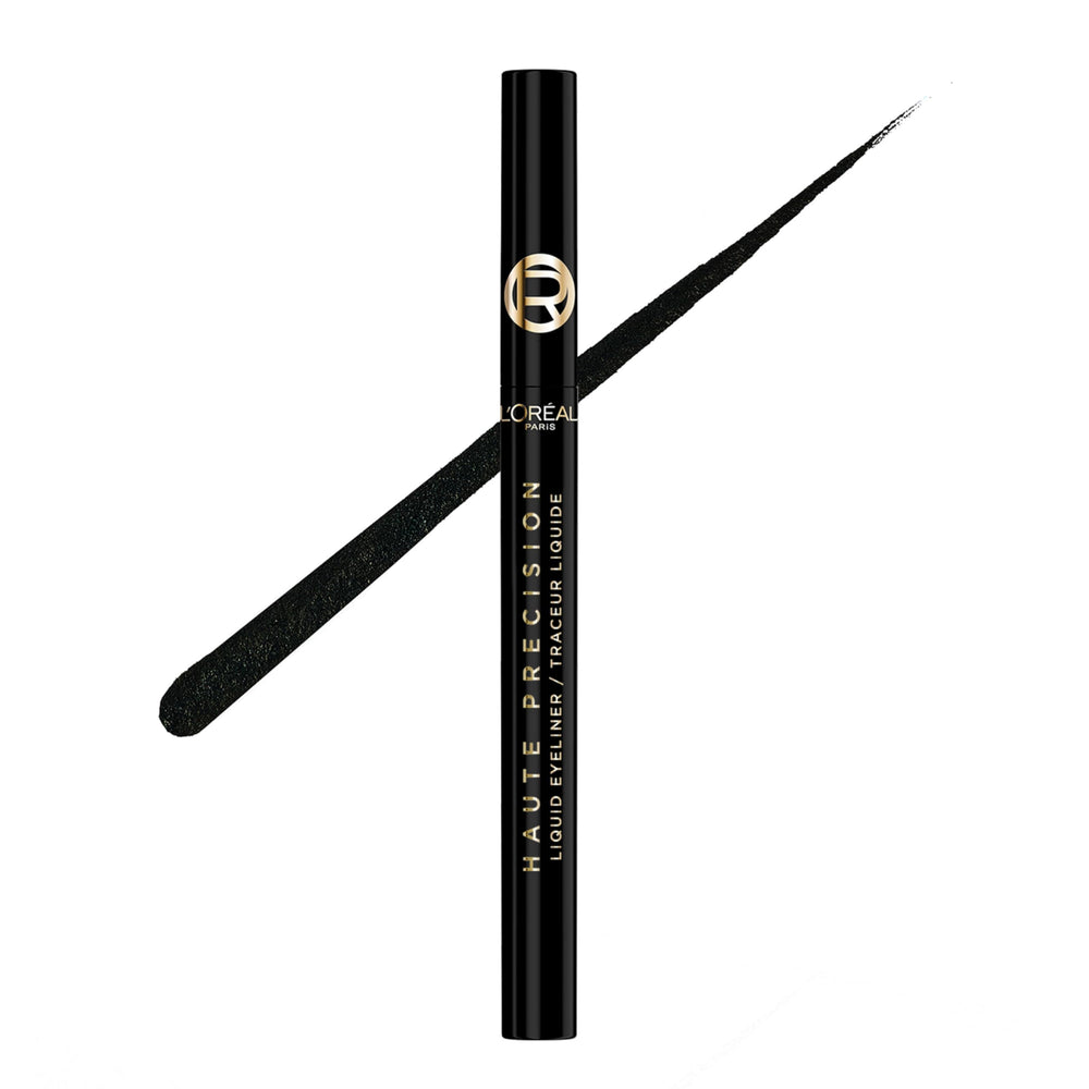 Delineador Haute Precision L'Oreal Paris, punta micro para trazos precisos y definidos.