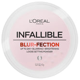 L'Oréal Paris Infallible Blur-fection, polvo difuminado facial para un acabado suave.