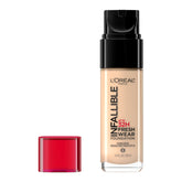 L'Oréal Paris Infallible: botella-vertido, aplicación suave y acabado natural.