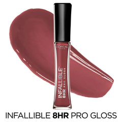 L'Oréal Paris Infallible 8horas brillo labial sangría color duradero para todo el día