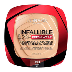 L'Oréal Paris Infallible Fresh Wear Polvo: base-aplicación, cobertura duradera y natural