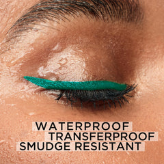 L’Oréal Paris Infallible Grip, delineado preciso en verde esmeralda para looks definidos.