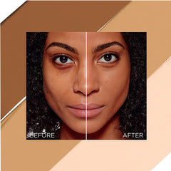 Foundation being applied on hand to show easy application