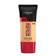 L'Oreal Paris Infallible Pro-Matte Foundation Golden Beige bottle for all-day wear