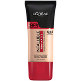 L'Oreal Paris Infallible Pro-Matte bottle shows demi-matte, long-wear finish