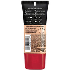 L'Oreal Paris Infallible Pro-Matte Foundation swatch on skin reveals Natural Buff shade.