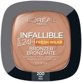 L'Oreal Paris Infallible Soft Matte Bronzer swatch for sun-kissed warmth