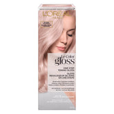 L'Oreal Paris Le Color Gloss bottle in shower tones brass away for blondes.