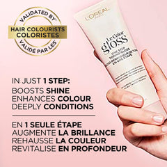 Packaging of L'Oreal Paris Le Color One Step Hair Toning Gloss.