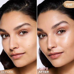 L'Oreal Lumi Le Glow Tint aplicación suave para un tono uniforme sin esfuerzo.