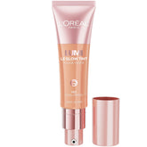 L'Oréal Paris Lumi Le Glow Tint en botella, brillo suave para iluminar la piel.