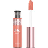L'Oreal Paris Lumi Le Liquid Blush rosado-brillante: rubor duradero con brillo natural.
