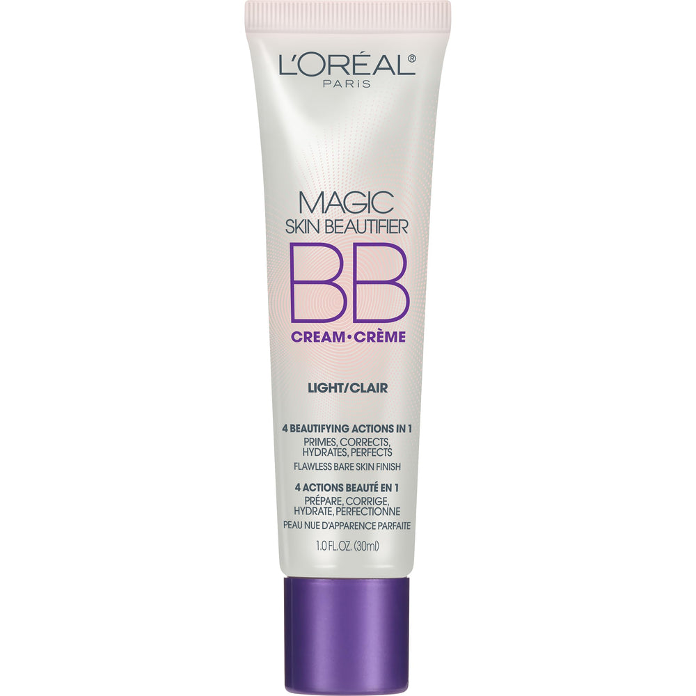 L'Oréal Paris Magia Piel BB Crema en bote, acabado natural.
