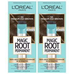 L’Oréal Paris Magic Root Permanent 10-Minute Color Kit shown for easy root touch-up.