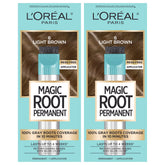L’Oréal Paris Magic Root Permanent bottle and precision brush for fast root touch-ups.