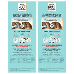 L’Oréal Paris Magic Root Permanent Color with built-in conditioning and precision brush for even application