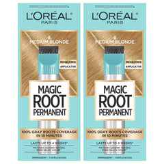 L’Oréal Paris Magic Root Permanent with quick precision brush for fast root touch-ups