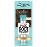 L'Oreal Paris Magic Root Rescue bottle demonstrates fast gray coverage for quick touch-ups.