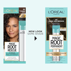 L'Oreal Paris Magic Root Rescue fast-apply 10-minute formula for gray coverage.