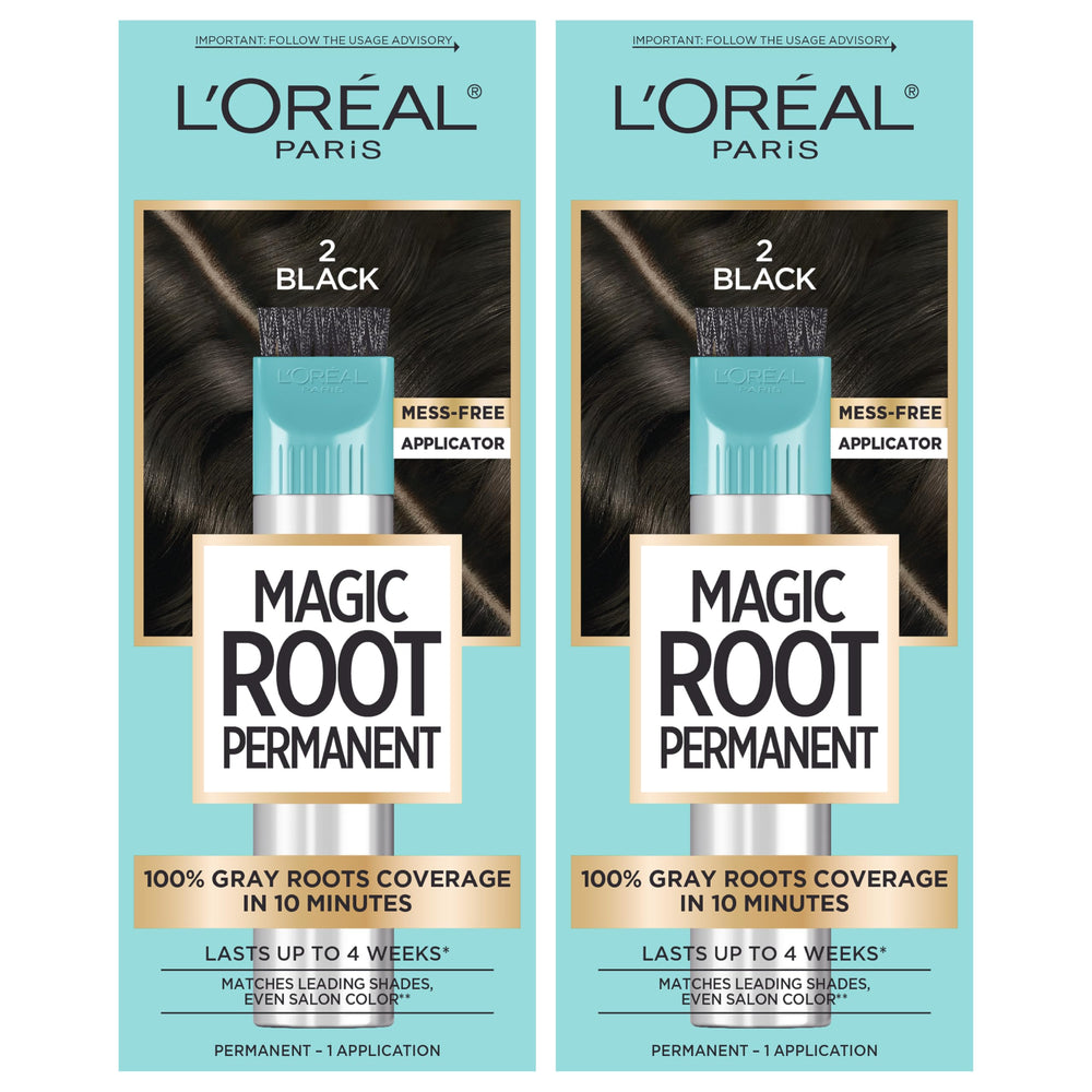 L'Oreal Paris Magic Root Rescue precision brush for fast, even root touch-ups.
